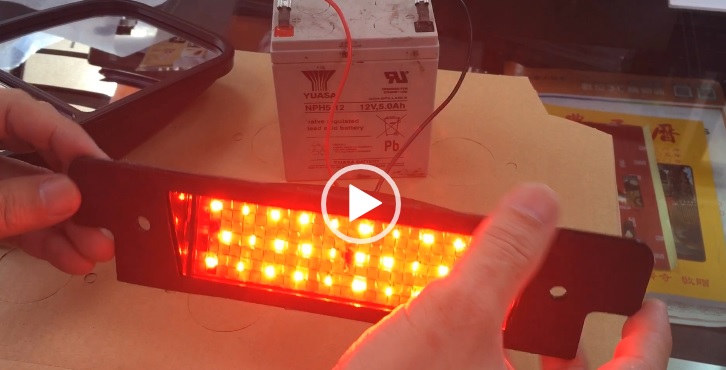 Defender rear stop led lamp