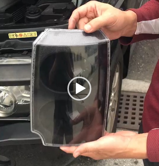 Range rover side flasher lamp fitment